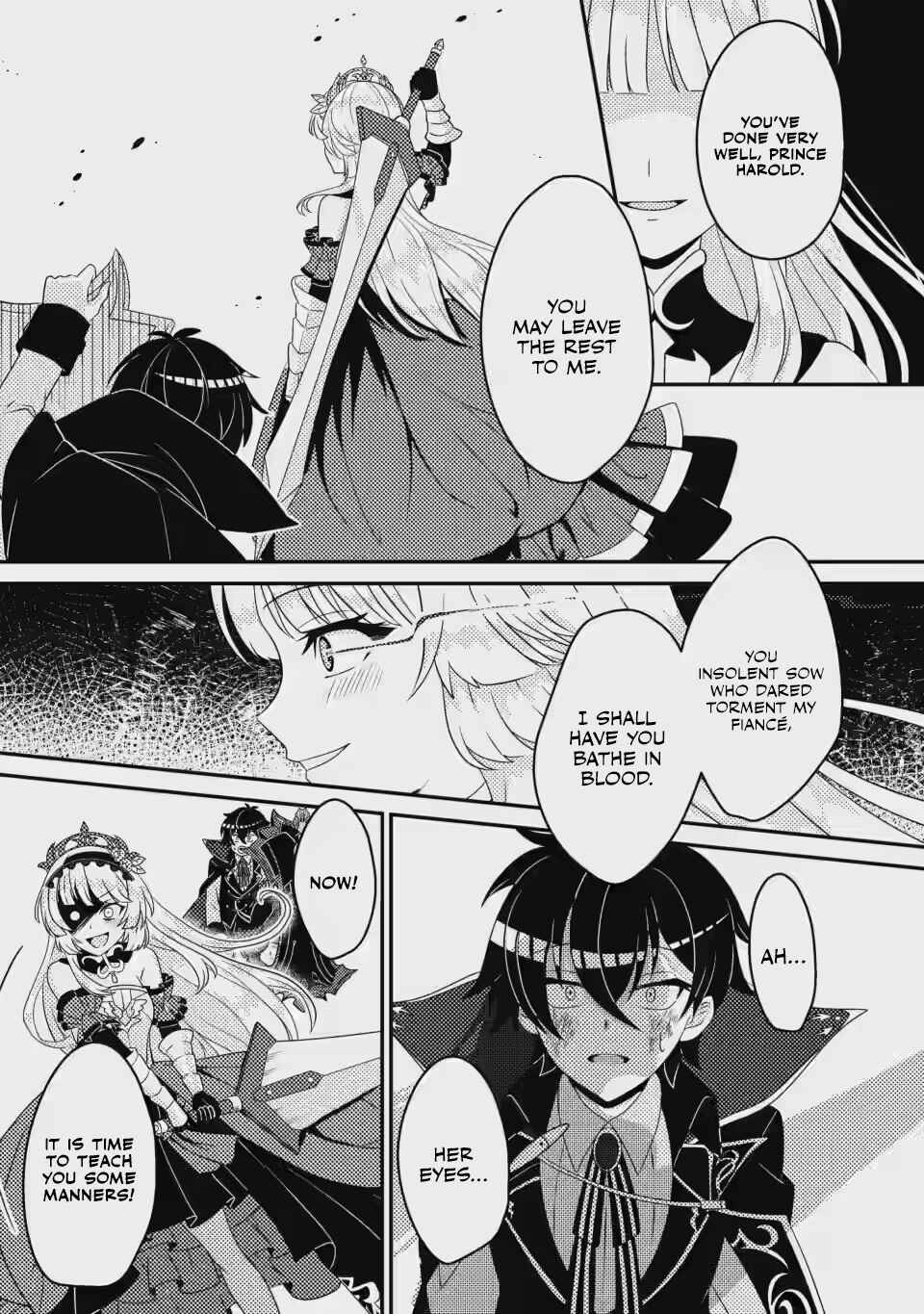 Page 22 Chapter 4 Munou no Akudou Ouji wa Ikinokoritai ~Renai RPG no Akuyaku Mob ni Tensei Shita kedo, Gensaku Mushi shite Saikyou wo Mezasu~