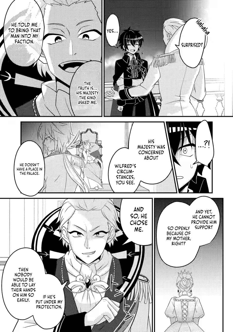 Page 6 Chapter 5.3 Munou no Akudou Ouji wa Ikinokoritai ~Renai RPG no Akuyaku Mob ni Tensei Shita kedo, Gensaku Mushi shite Saikyou wo Mezasu~