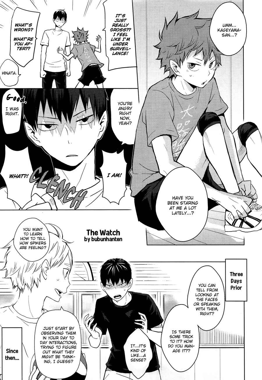 Page 1 Chapter 3 Haikyuu!! - Kagehi Biyori (Doujinshi)
