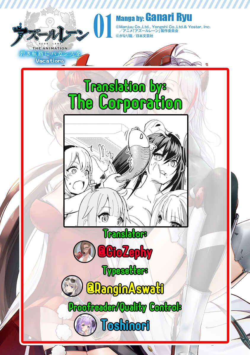 Page 18 Chapter 7 Azur Lane the Animation: Vacation