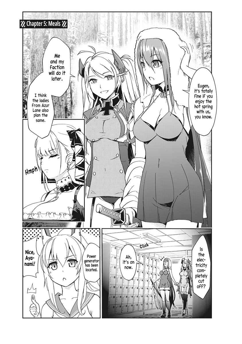 Page 1 Chapter 5 Azur Lane the Animation: Vacation