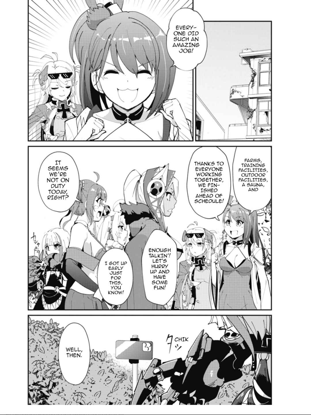 Page 1 Chapter 31 Azur Lane the Animation: Vacation