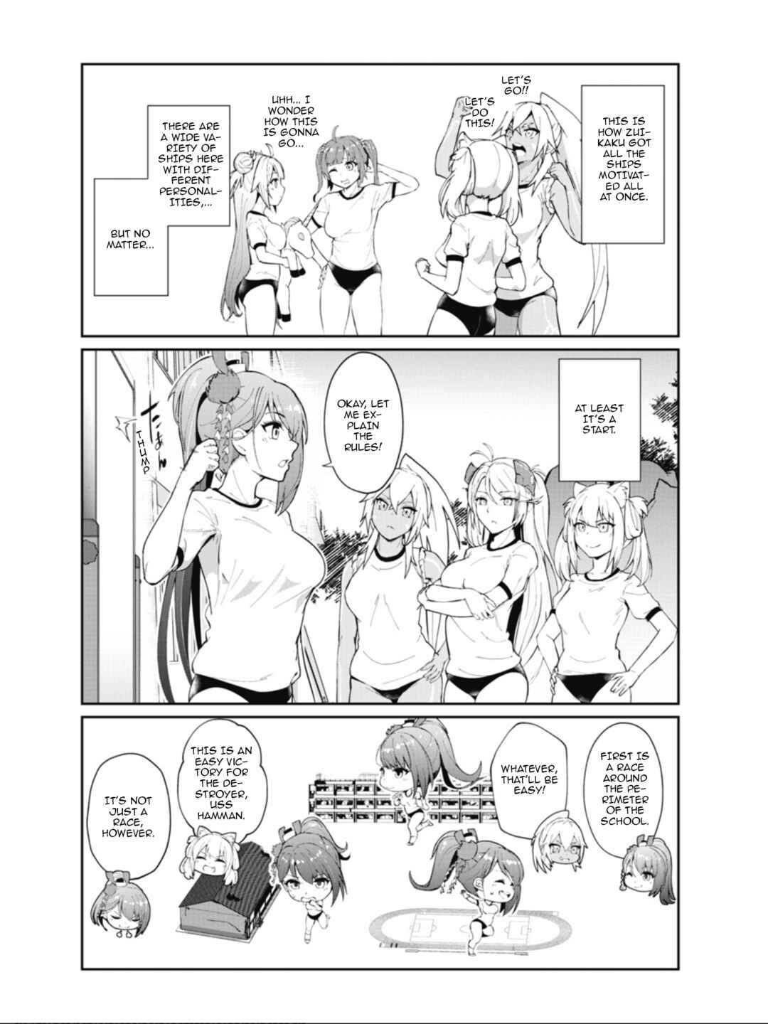 Page 4 Chapter 21 Azur Lane the Animation: Vacation