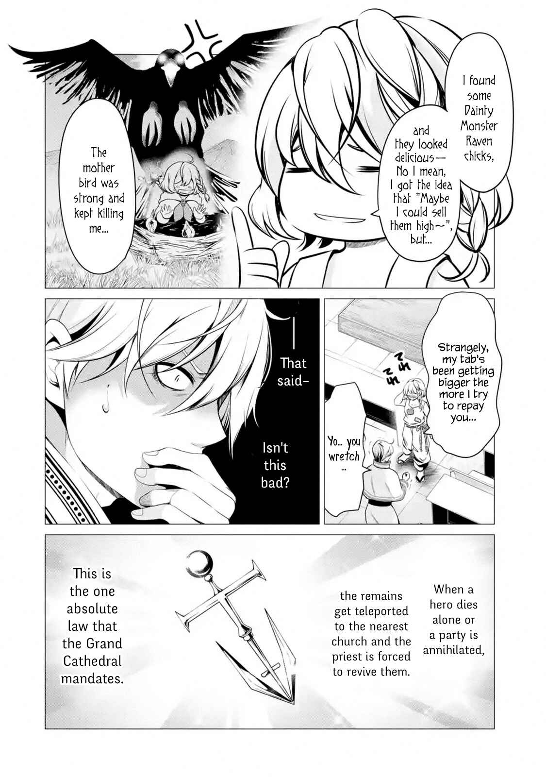 Page 2 Chapter 1.2 Im Working at the Church as a Priest, but I Want to Be Cut Some Slack from the Mutilated Bodies of the Heroes that Keep Getting Sent to Me
