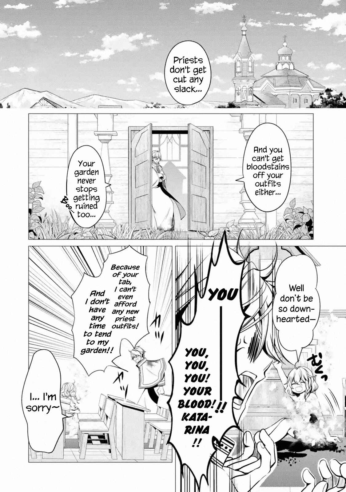 Page 2 Chapter 2.1 Im Working at the Church as a Priest, but I Want to Be Cut Some Slack from the Mutilated Bodies of the Heroes that Keep Getting Sent to Me