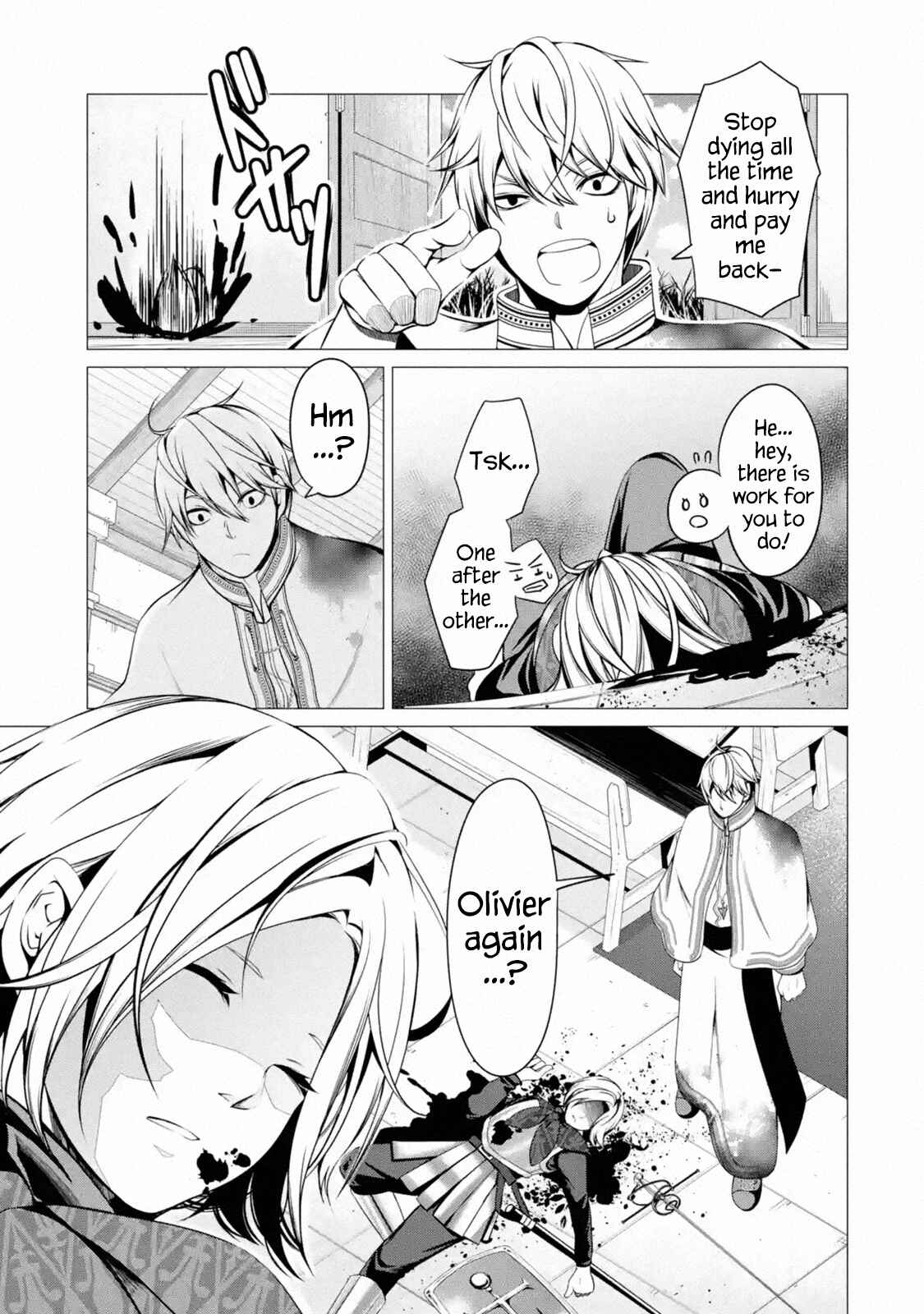 Page 3 Chapter 2.1 Im Working at the Church as a Priest, but I Want to Be Cut Some Slack from the Mutilated Bodies of the Heroes that Keep Getting Sent to Me