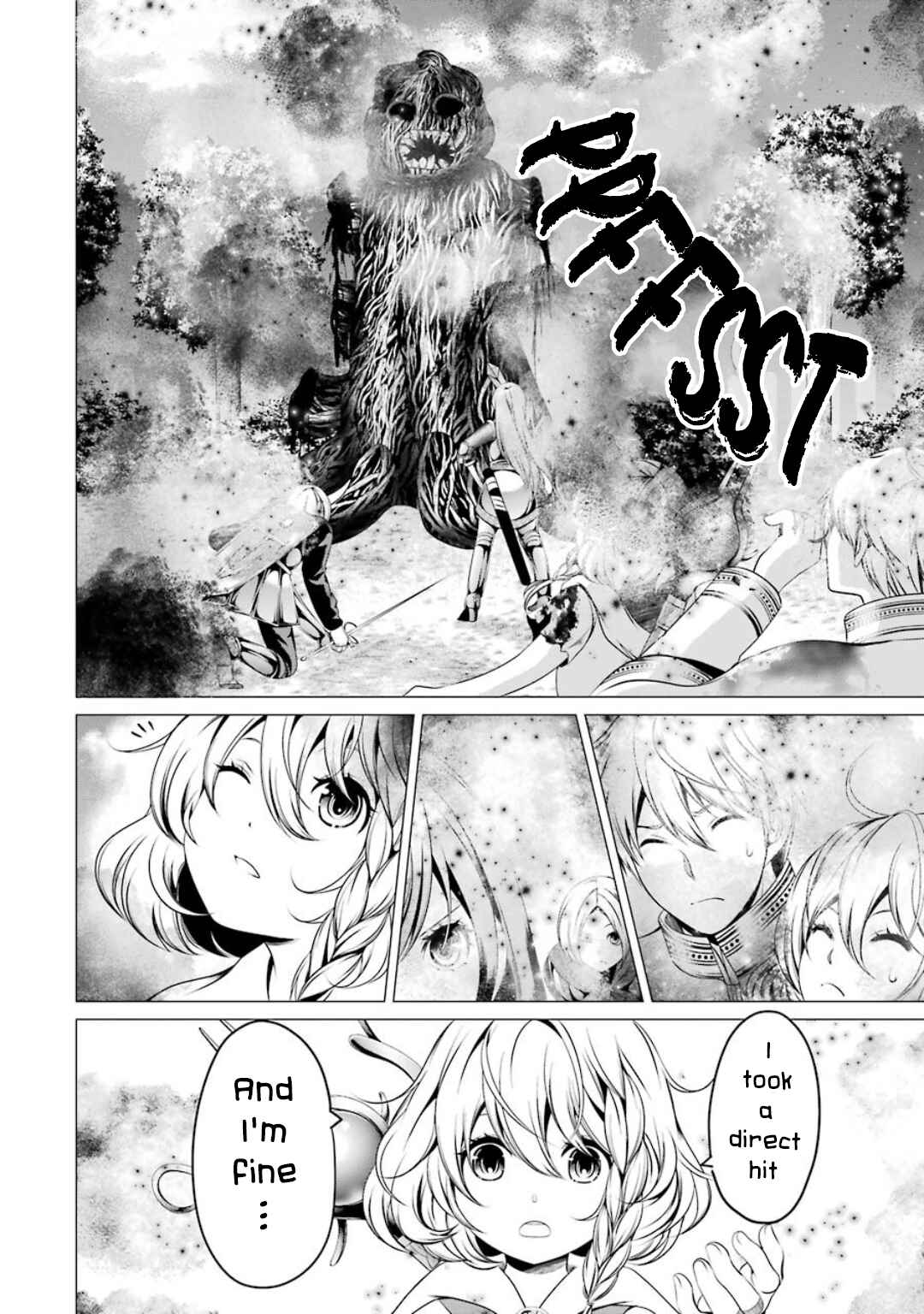 Page 28 Chapter 6 Im Working at the Church as a Priest, but I Want to Be Cut Some Slack from the Mutilated Bodies of the Heroes that Keep Getting Sent to Me