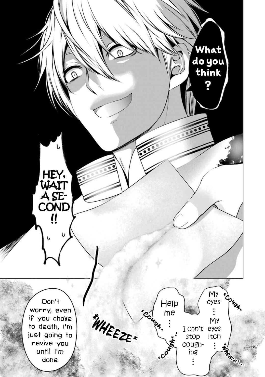 Page 35 Chapter 6 Im Working at the Church as a Priest, but I Want to Be Cut Some Slack from the Mutilated Bodies of the Heroes that Keep Getting Sent to Me
