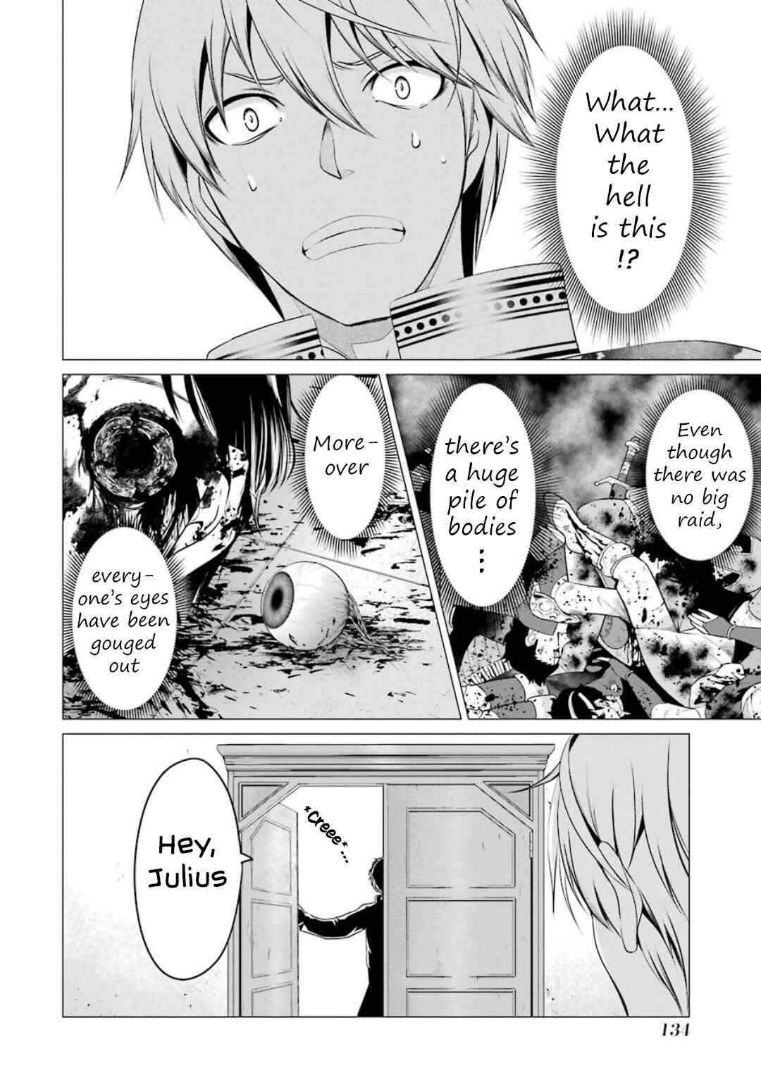 Page 40 Chapter 6 Im Working at the Church as a Priest, but I Want to Be Cut Some Slack from the Mutilated Bodies of the Heroes that Keep Getting Sent to Me
