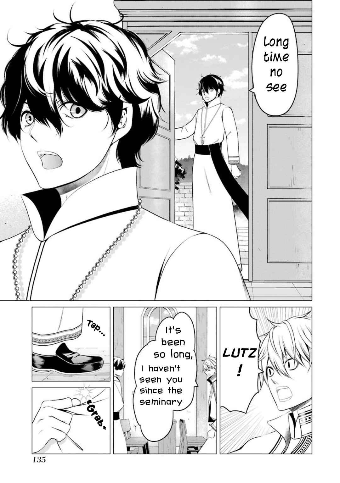 Page 41 Chapter 6 Im Working at the Church as a Priest, but I Want to Be Cut Some Slack from the Mutilated Bodies of the Heroes that Keep Getting Sent to Me