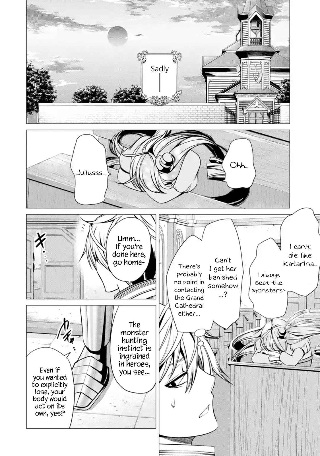 Page 10 Chapter 3.3 Im Working at the Church as a Priest, but I Want to Be Cut Some Slack from the Mutilated Bodies of the Heroes that Keep Getting Sent to Me