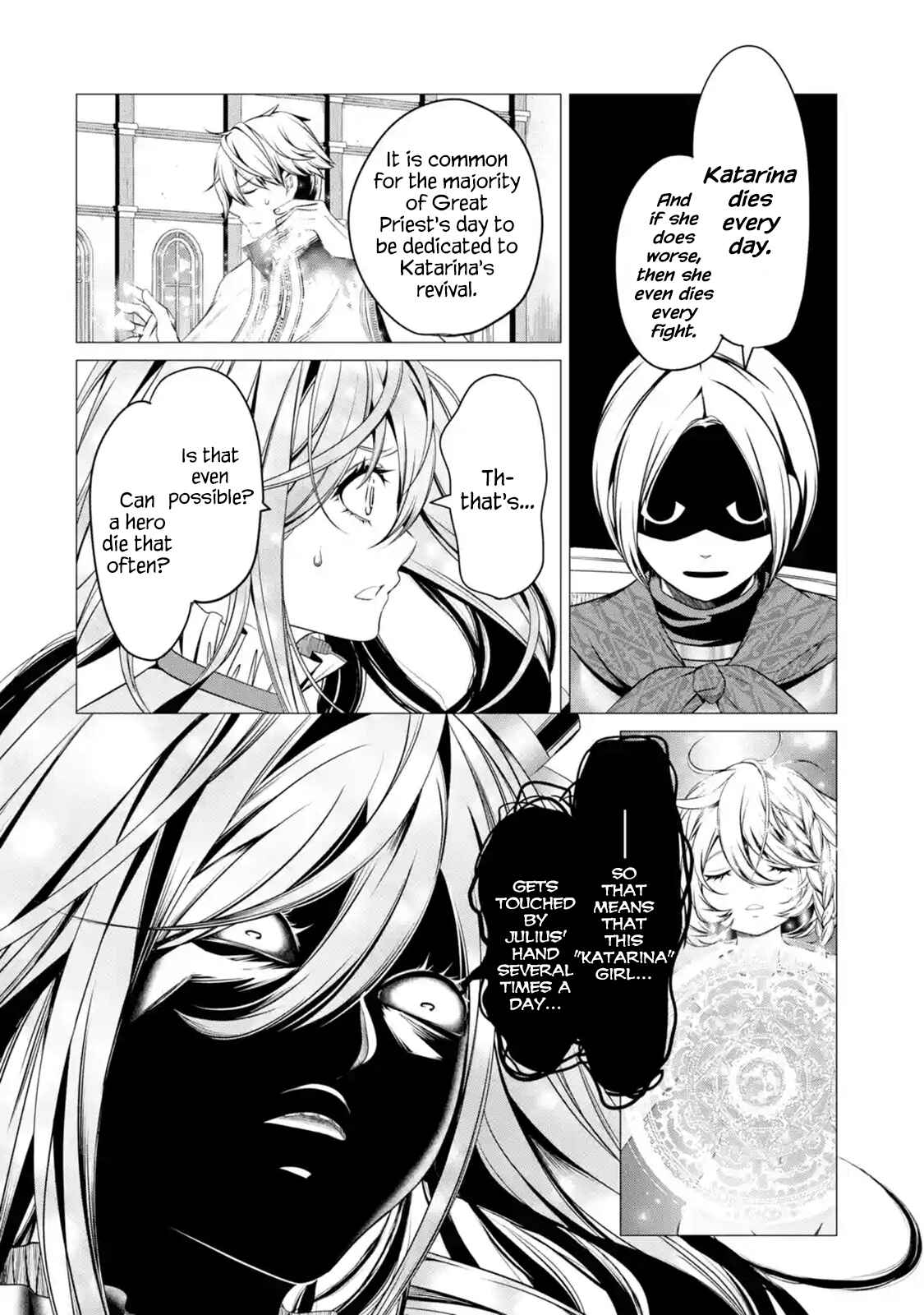 Page 6 Chapter 3.3 Im Working at the Church as a Priest, but I Want to Be Cut Some Slack from the Mutilated Bodies of the Heroes that Keep Getting Sent to Me