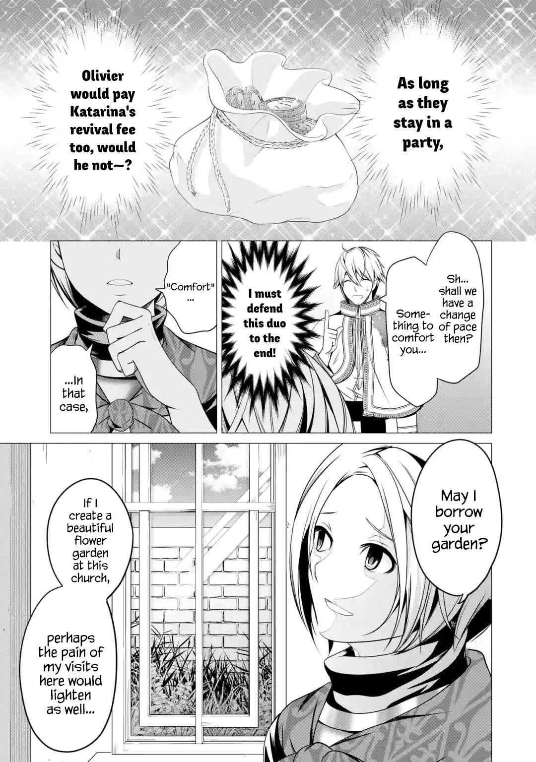 Page 9 Chapter 2.3 Im Working at the Church as a Priest, but I Want to Be Cut Some Slack from the Mutilated Bodies of the Heroes that Keep Getting Sent to Me