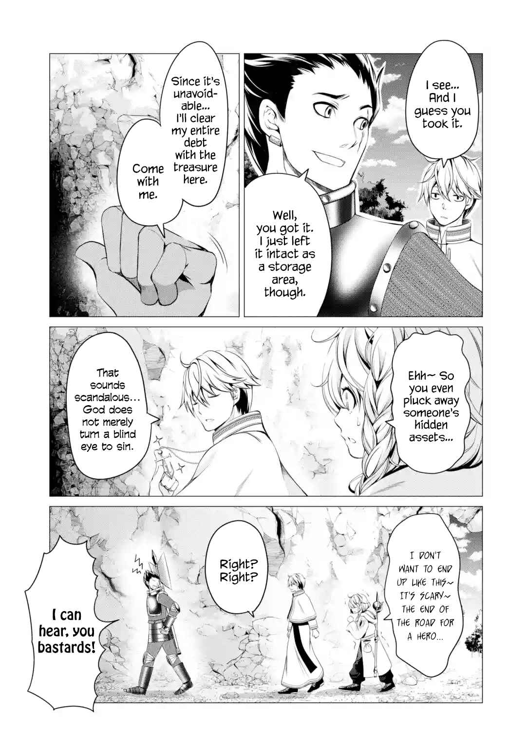Page 3 Chapter 1.3 Im Working at the Church as a Priest, but I Want to Be Cut Some Slack from the Mutilated Bodies of the Heroes that Keep Getting Sent to Me