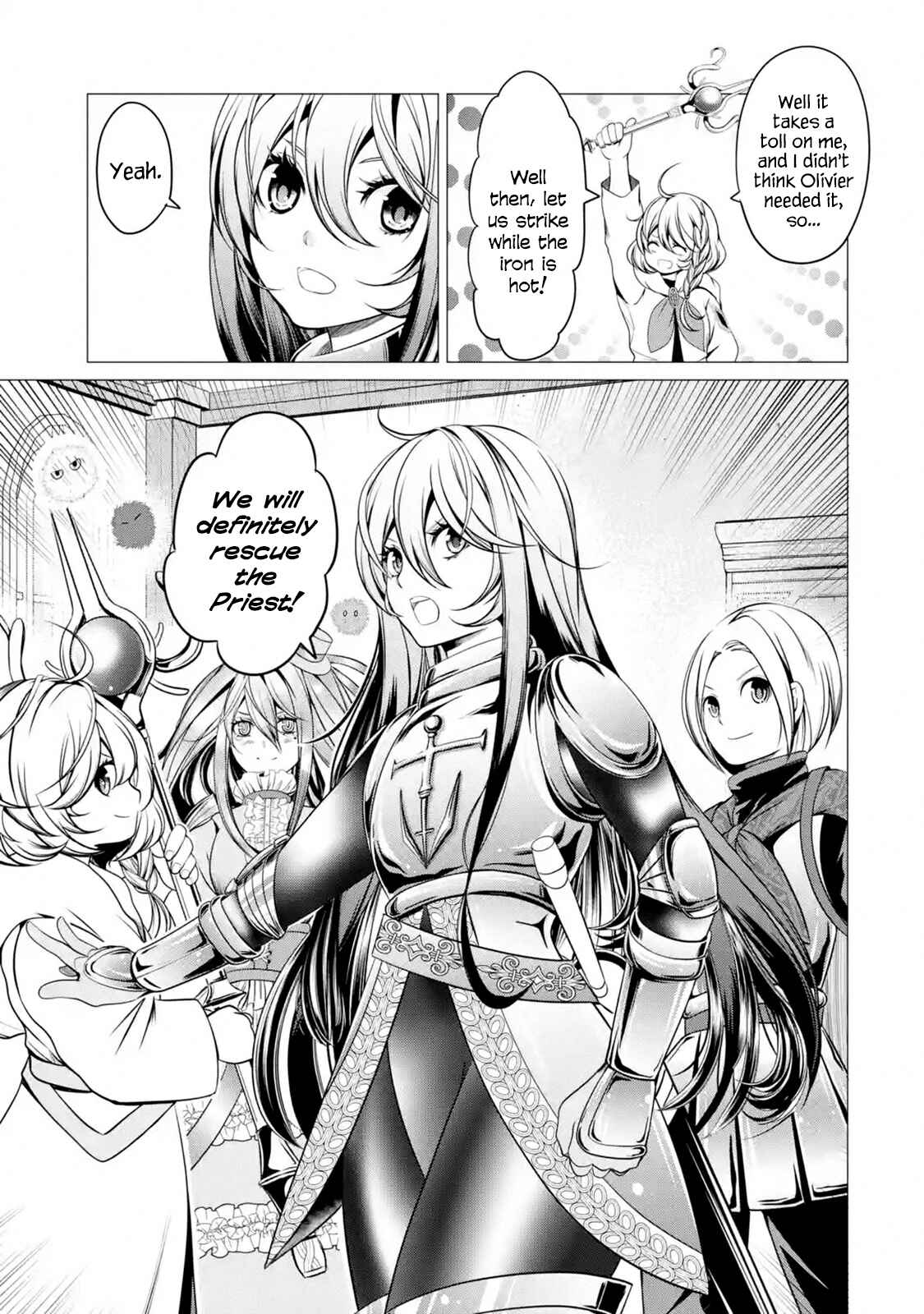 Page 5 Chapter 4.5 Im Working at the Church as a Priest, but I Want to Be Cut Some Slack from the Mutilated Bodies of the Heroes that Keep Getting Sent to Me