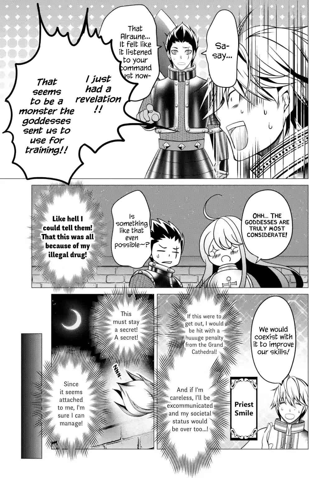 Page 8 Chapter 2.6 Im Working at the Church as a Priest, but I Want to Be Cut Some Slack from the Mutilated Bodies of the Heroes that Keep Getting Sent to Me