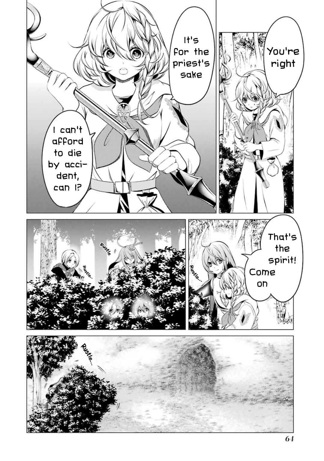 Page 16 Chapter 5 Im Working at the Church as a Priest, but I Want to Be Cut Some Slack from the Mutilated Bodies of the Heroes that Keep Getting Sent to Me