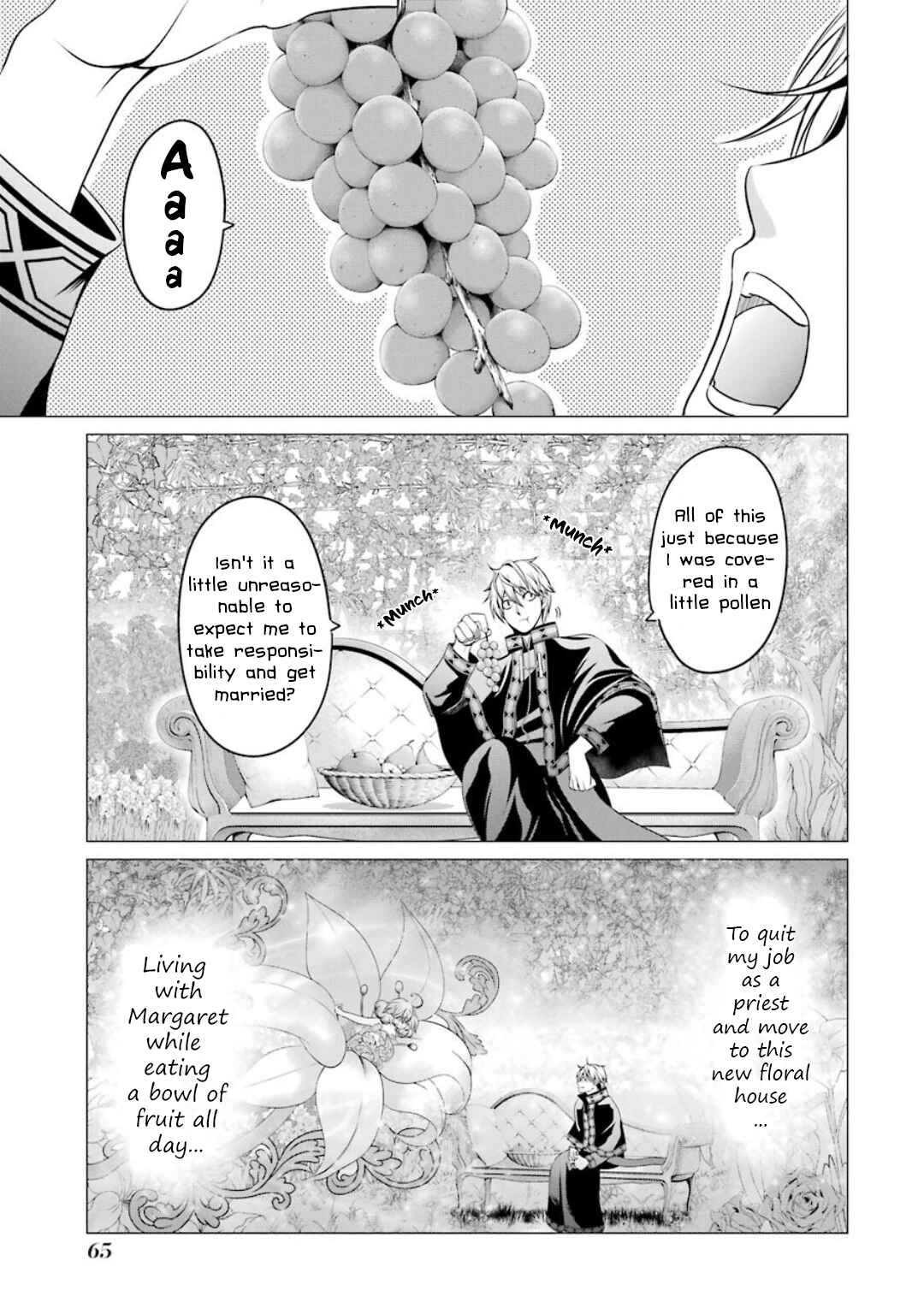 Page 17 Chapter 5 Im Working at the Church as a Priest, but I Want to Be Cut Some Slack from the Mutilated Bodies of the Heroes that Keep Getting Sent to Me