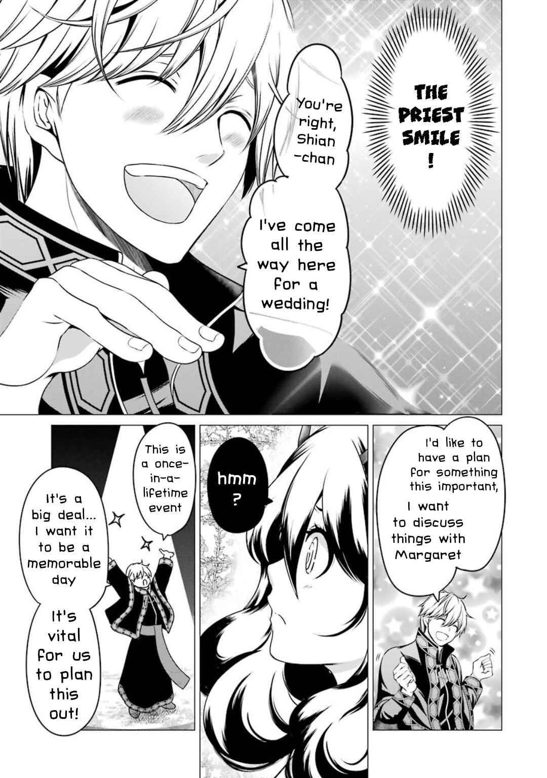 Page 23 Chapter 5 Im Working at the Church as a Priest, but I Want to Be Cut Some Slack from the Mutilated Bodies of the Heroes that Keep Getting Sent to Me