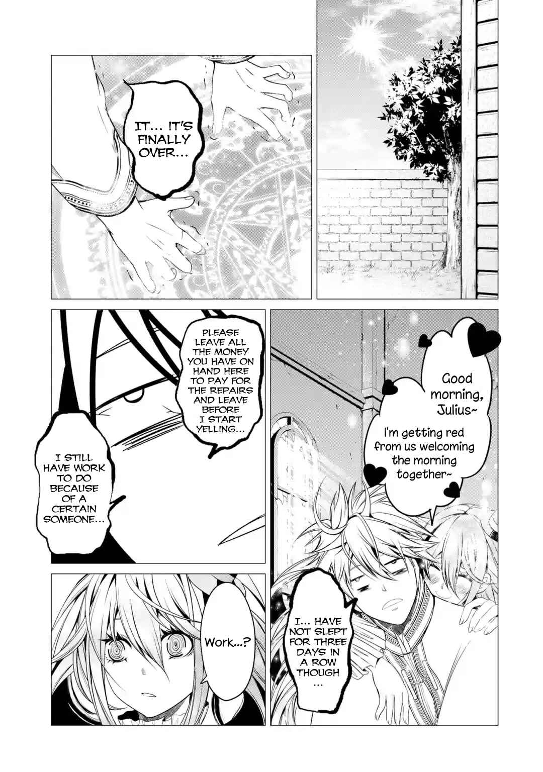 Page 1 Chapter 3.5 Im Working at the Church as a Priest, but I Want to Be Cut Some Slack from the Mutilated Bodies of the Heroes that Keep Getting Sent to Me