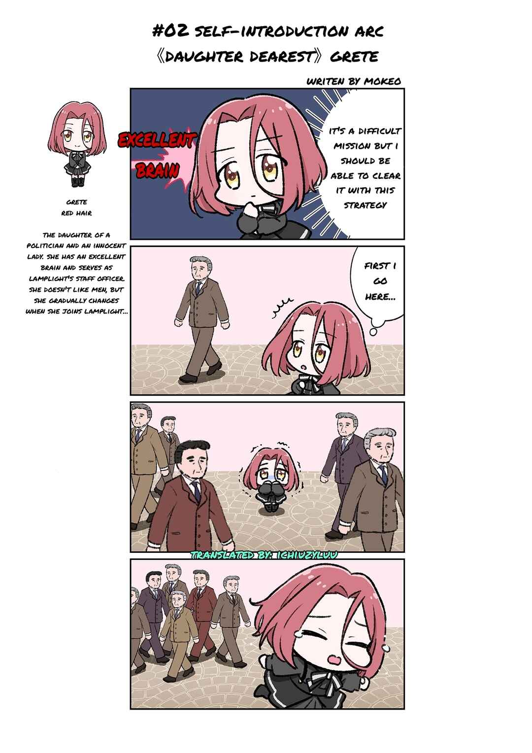 Page 1 Chapter 2 Spy Room 4-koma
