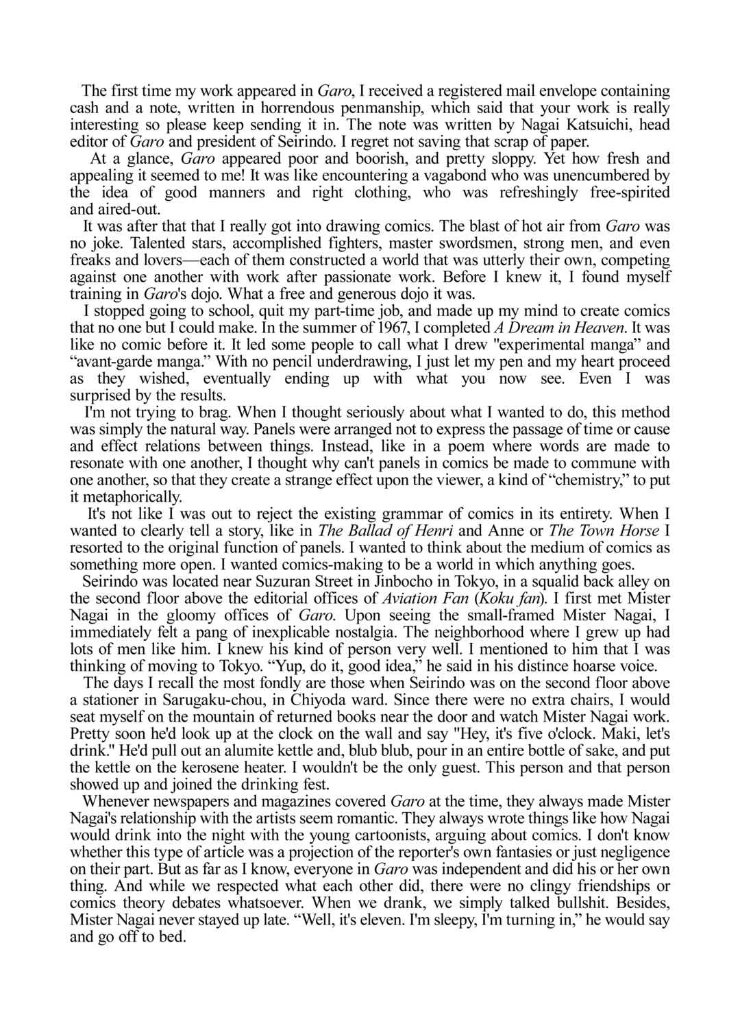 Page 34 Chapter 37 The City by the Sea: The Manga of Sasaki Maki 1967-81