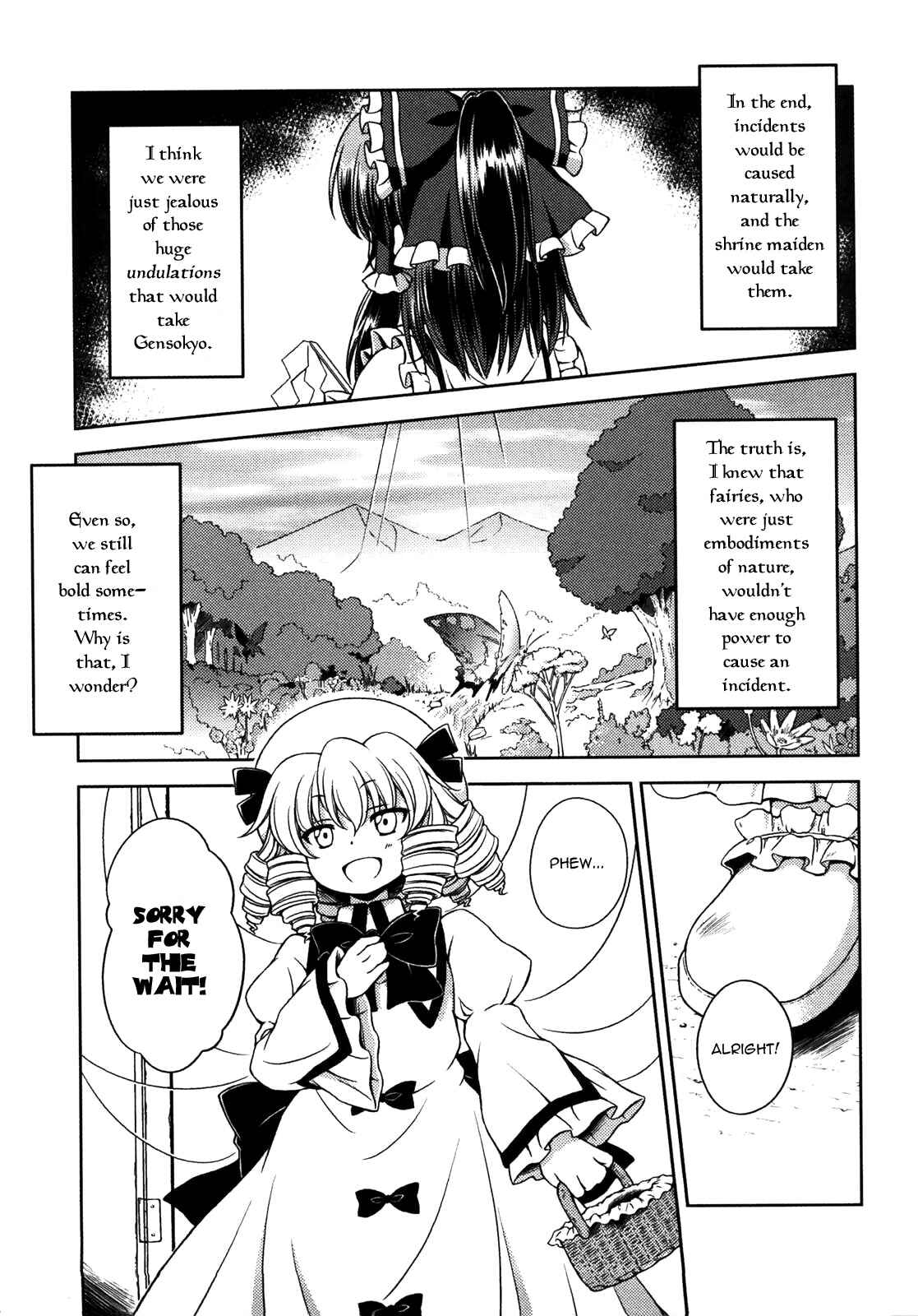 Page 14 Chapter 8.5 Touhou Sangetsusei ~ Strange and Bright Nature Deity.