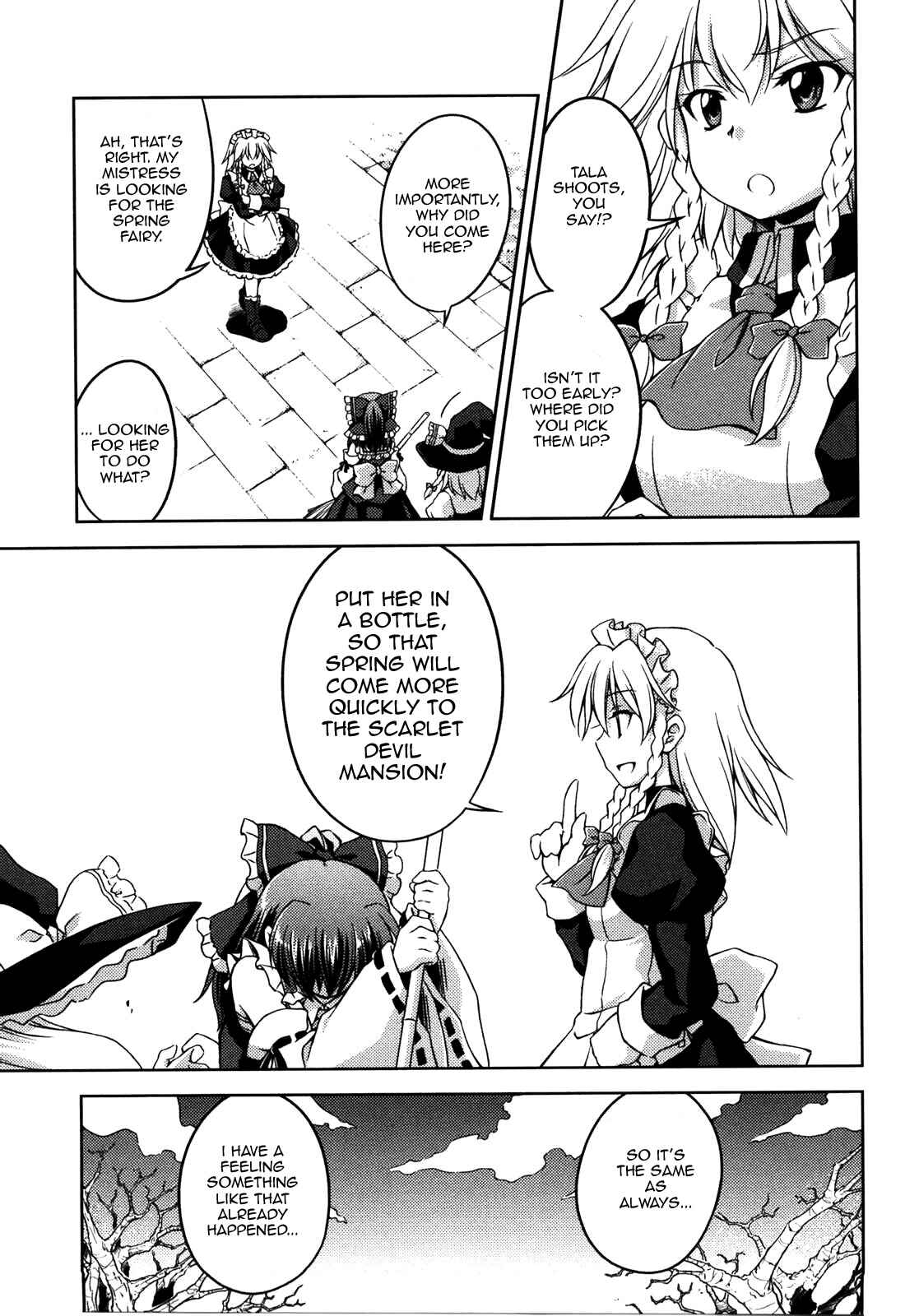 Page 9 Chapter 8 Touhou Sangetsusei ~ Strange and Bright Nature Deity.
