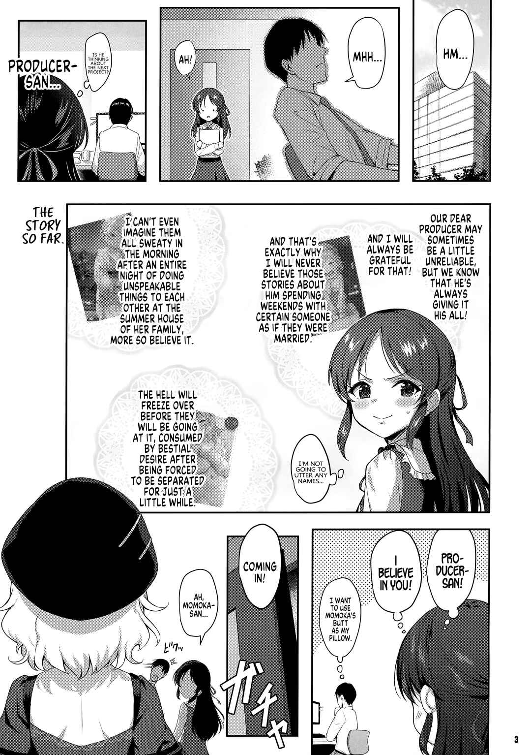 Page 3 Chapter 4 THE IDOLM@STER CINDERELLA GIRLS - Momoka Yoitsuma (Doujinshi)