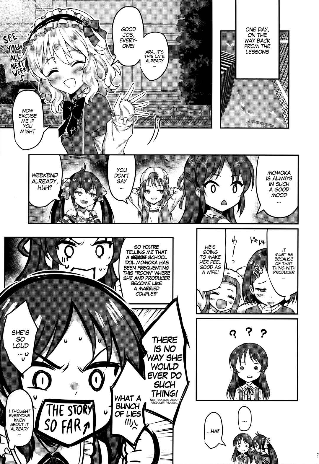 Page 3 Chapter 3 THE IDOLM@STER CINDERELLA GIRLS - Momoka Yoitsuma (Doujinshi)