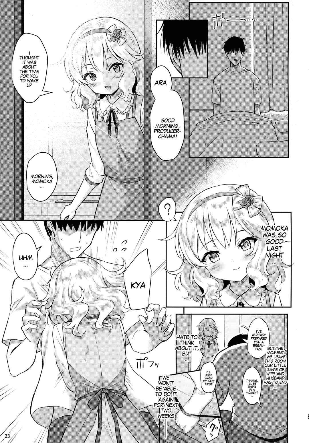 Page 23 Chapter 1 THE IDOLM@STER CINDERELLA GIRLS - Momoka Yoitsuma (Doujinshi)