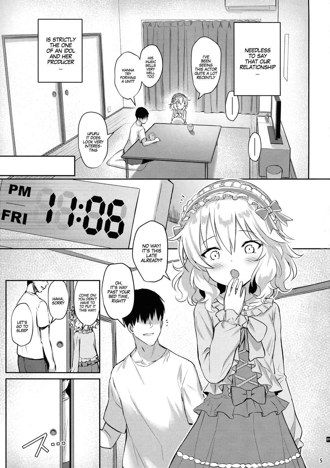 Page 5 Chapter 1 THE IDOLM@STER CINDERELLA GIRLS - Momoka Yoitsuma (Doujinshi)