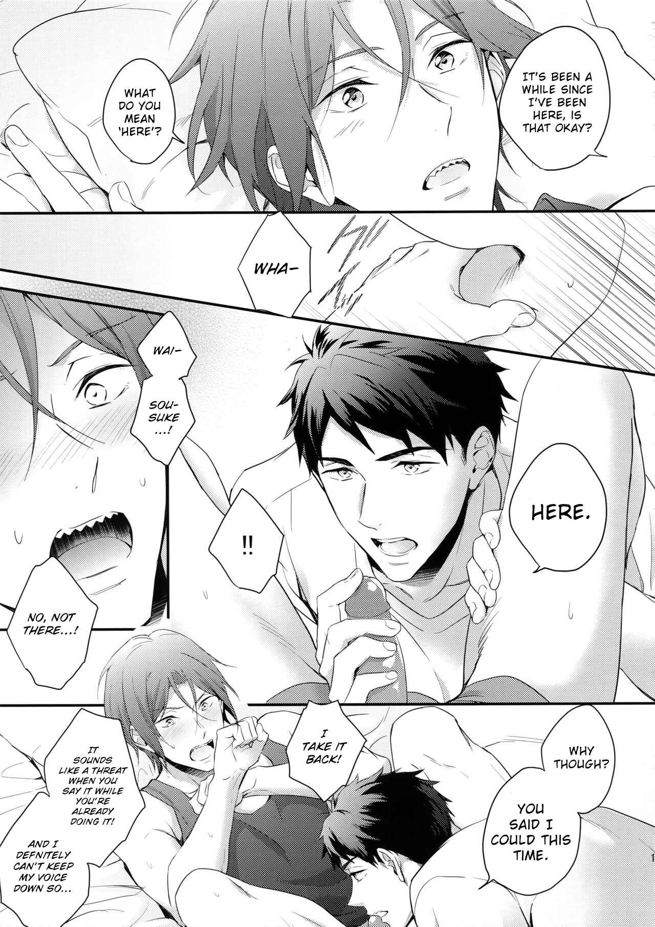 Page 12 Chapter Unknown_e8fa Free! - Rin Matsuokas First Everything (Doujinshi)