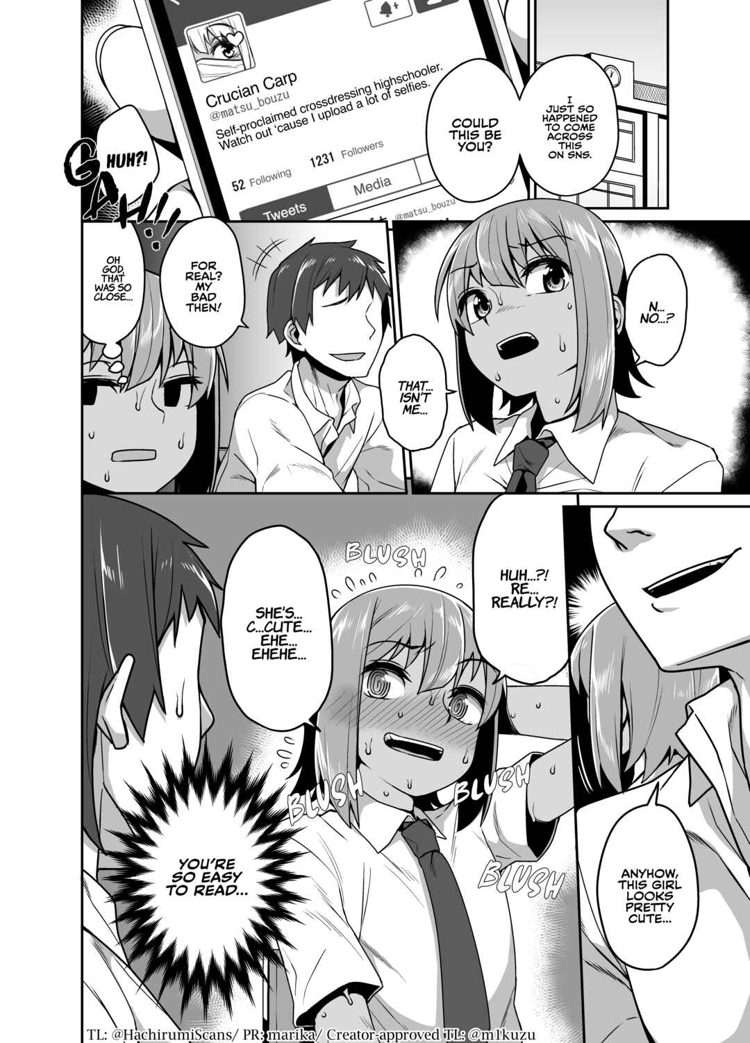 Page 1 Chapter Unknown_e91c An Easy-To-Read Crossdressing Boy