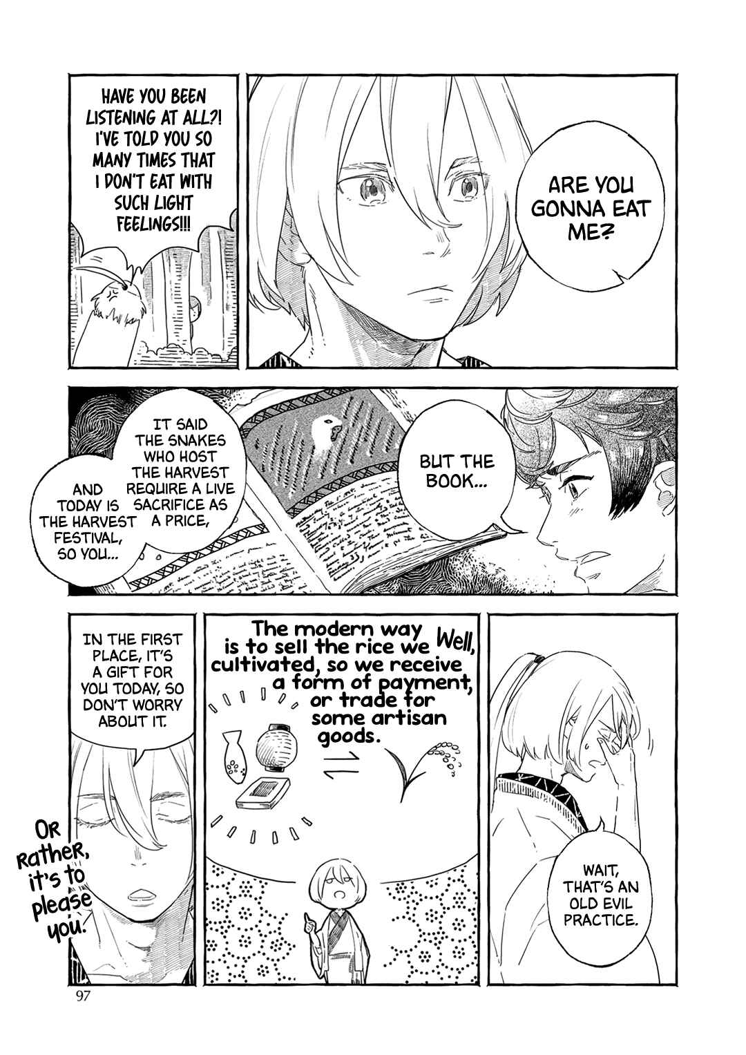 Page 4 Chapter 4 Suzu Hebi Kyuuairon