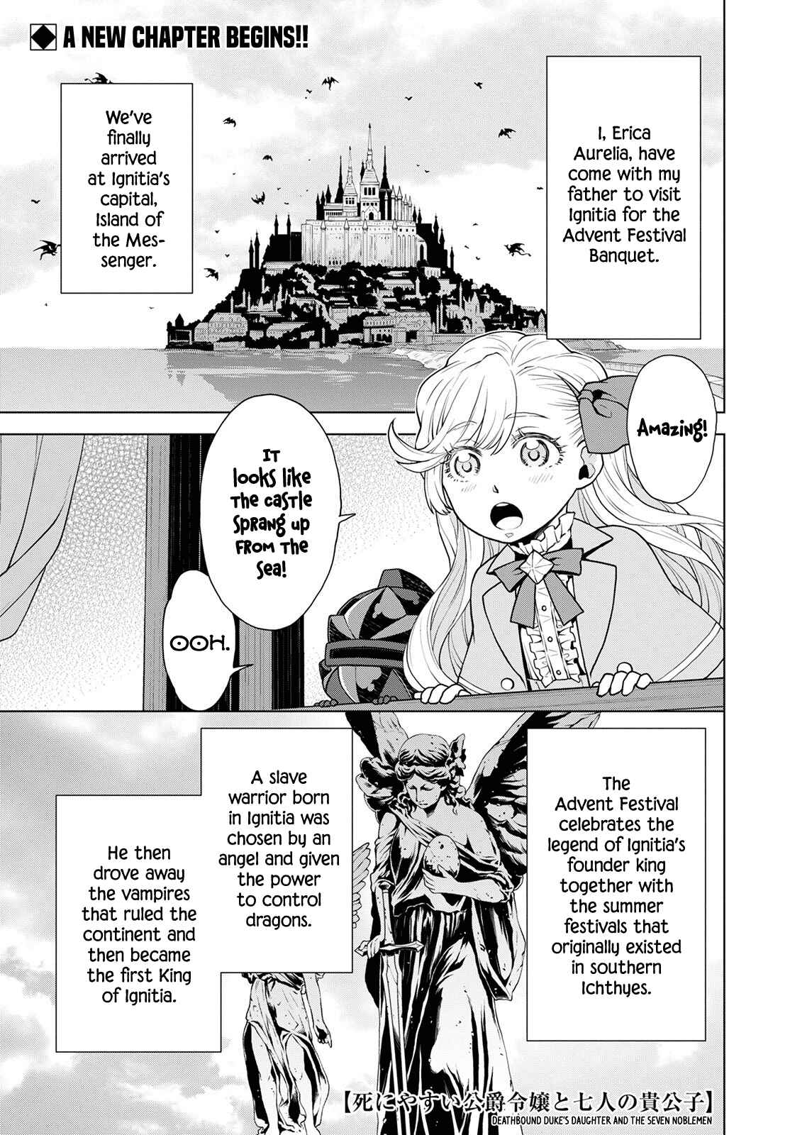 Page 1 Chapter 14 Shini Yasui Koushaku Reijou to Shichi-nin no Kikoushi