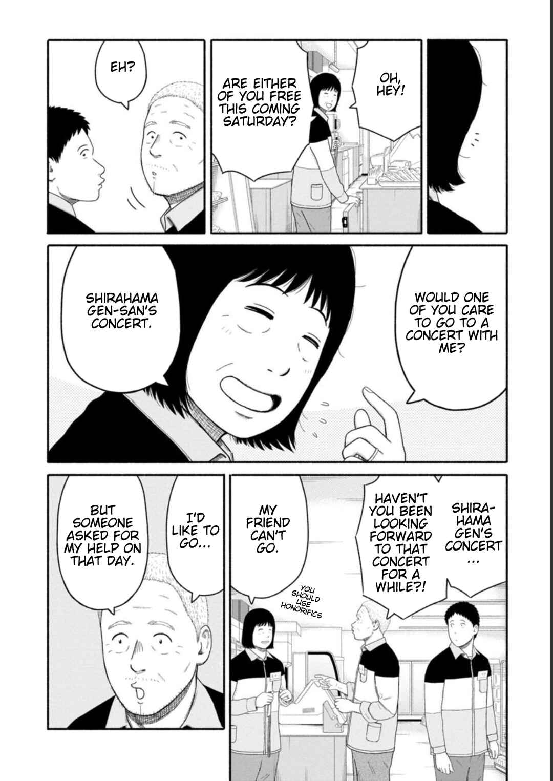 Page 4 Chapter 21 Shima-san