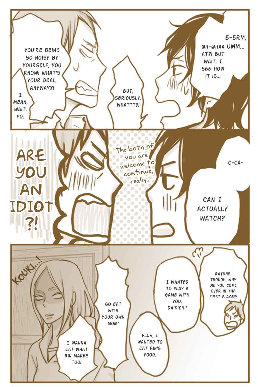 Page 14 Chapter Unknown_8f03 Usagi Drop - The Kiss Following the End of Chapter 56 (Doujinshi)