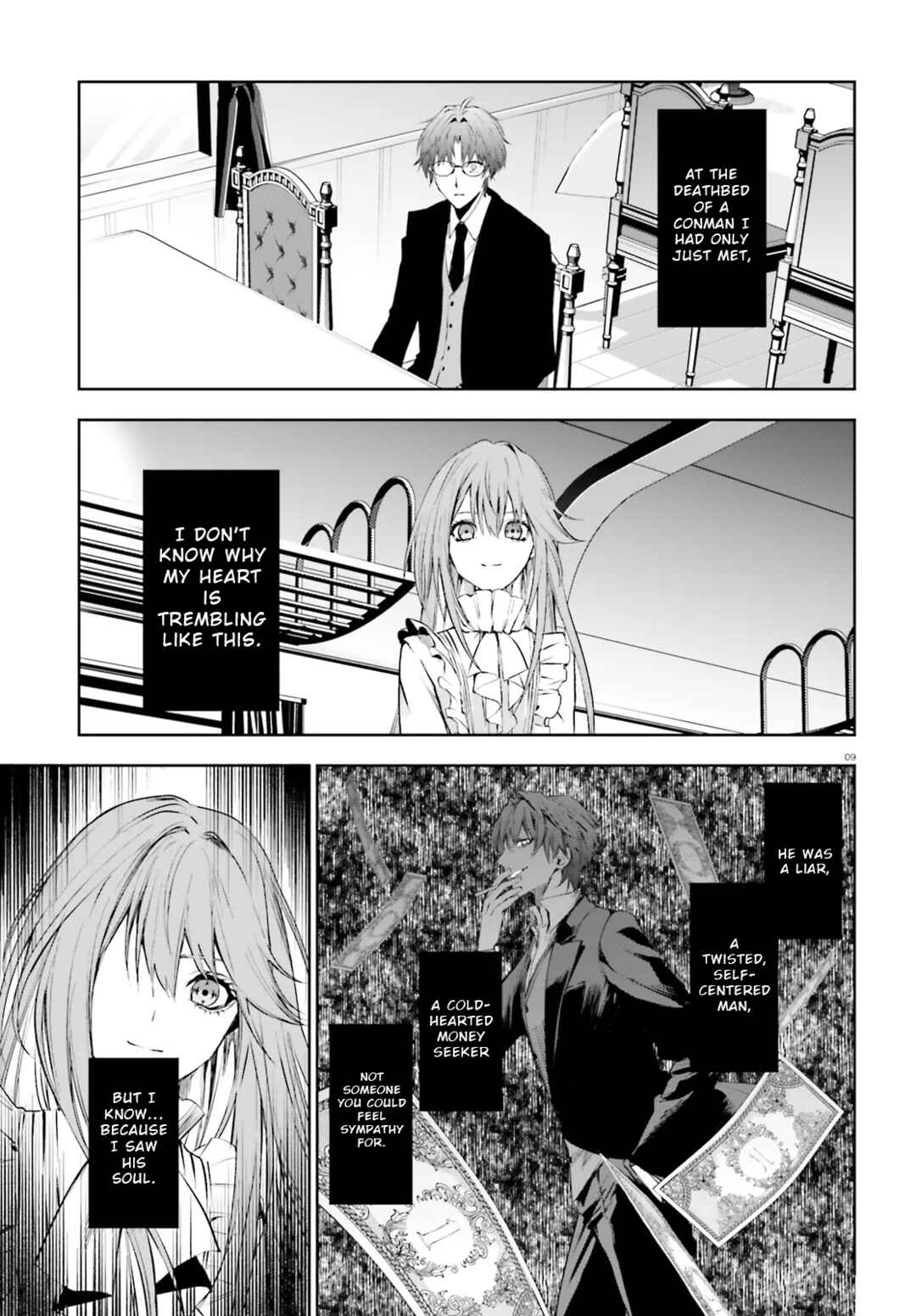 Page 9 Chapter 5.1 Masquerade Confidence: The Conman and the Girl’s Masked Journey