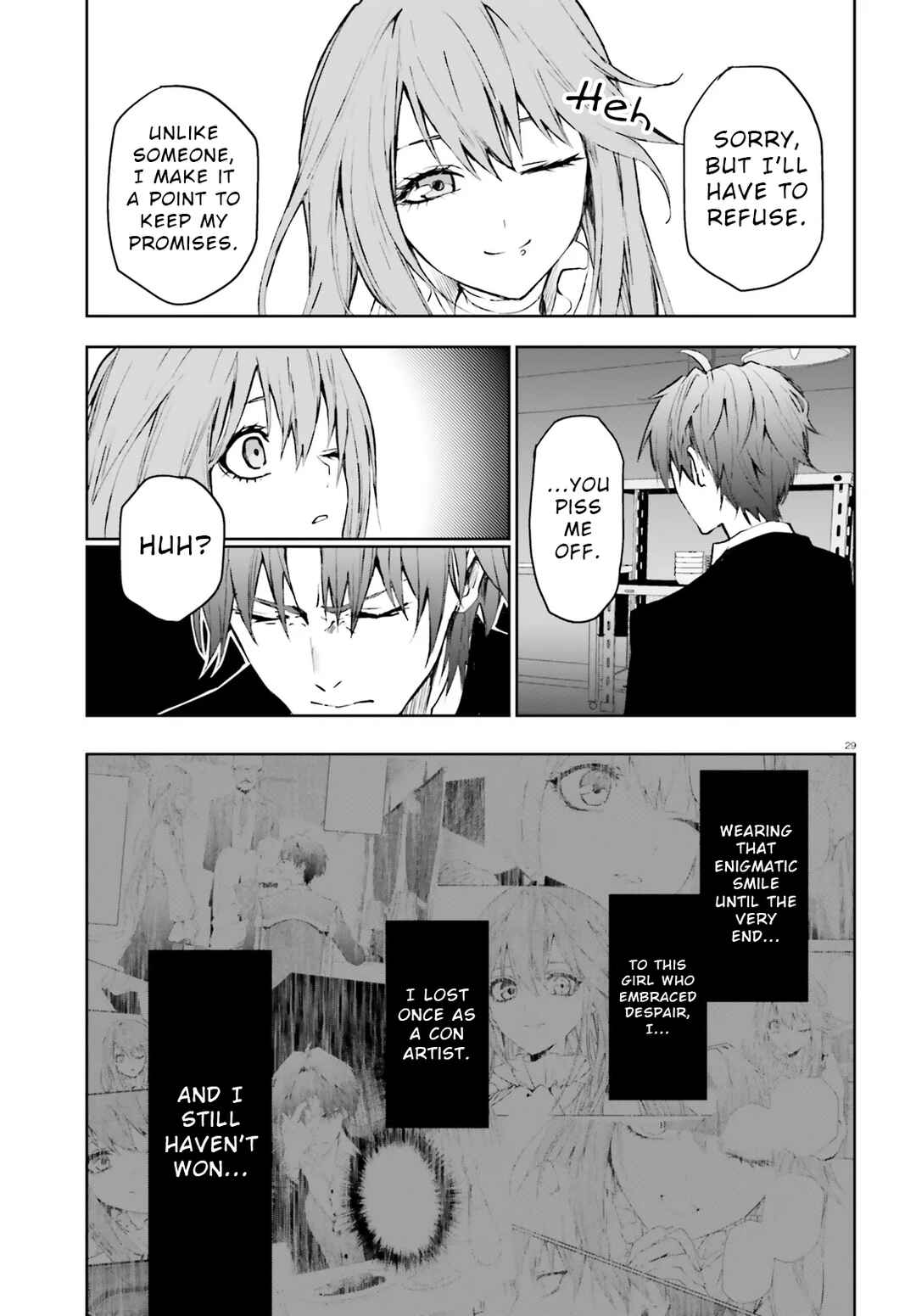 Page 13 Chapter 3.2 Masquerade Confidence: The Conman and the Girl’s Masked Journey