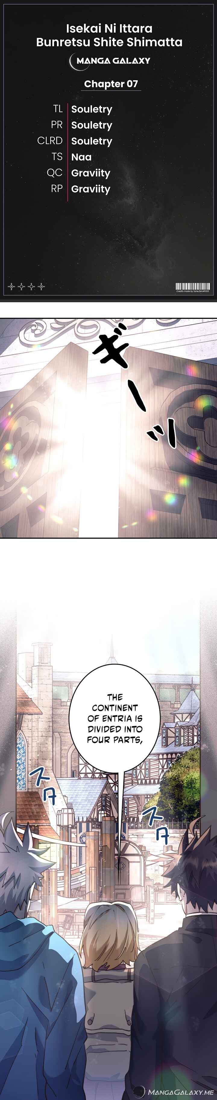 Page 1 Chapter 7 Isekai ni Ittara Bunretsu Shite Shimatta