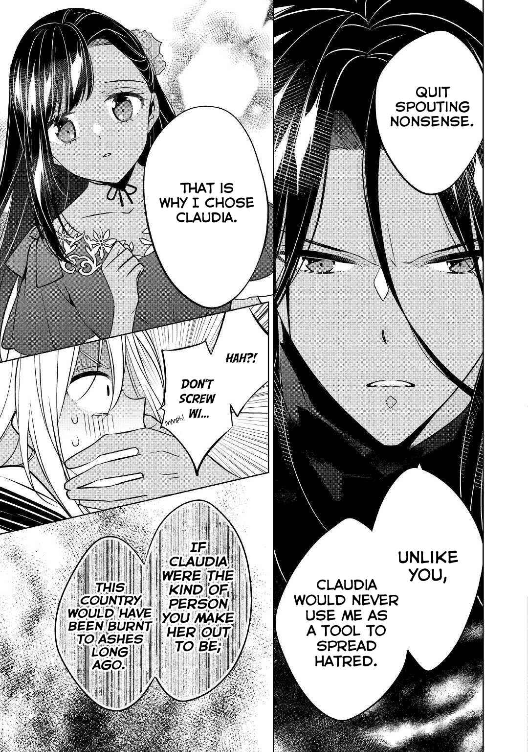 Page 11 Chapter 12.1 Im Not a Villainess!! Just Because I Can Control Darkness, Doesnt Mean Im a Villain