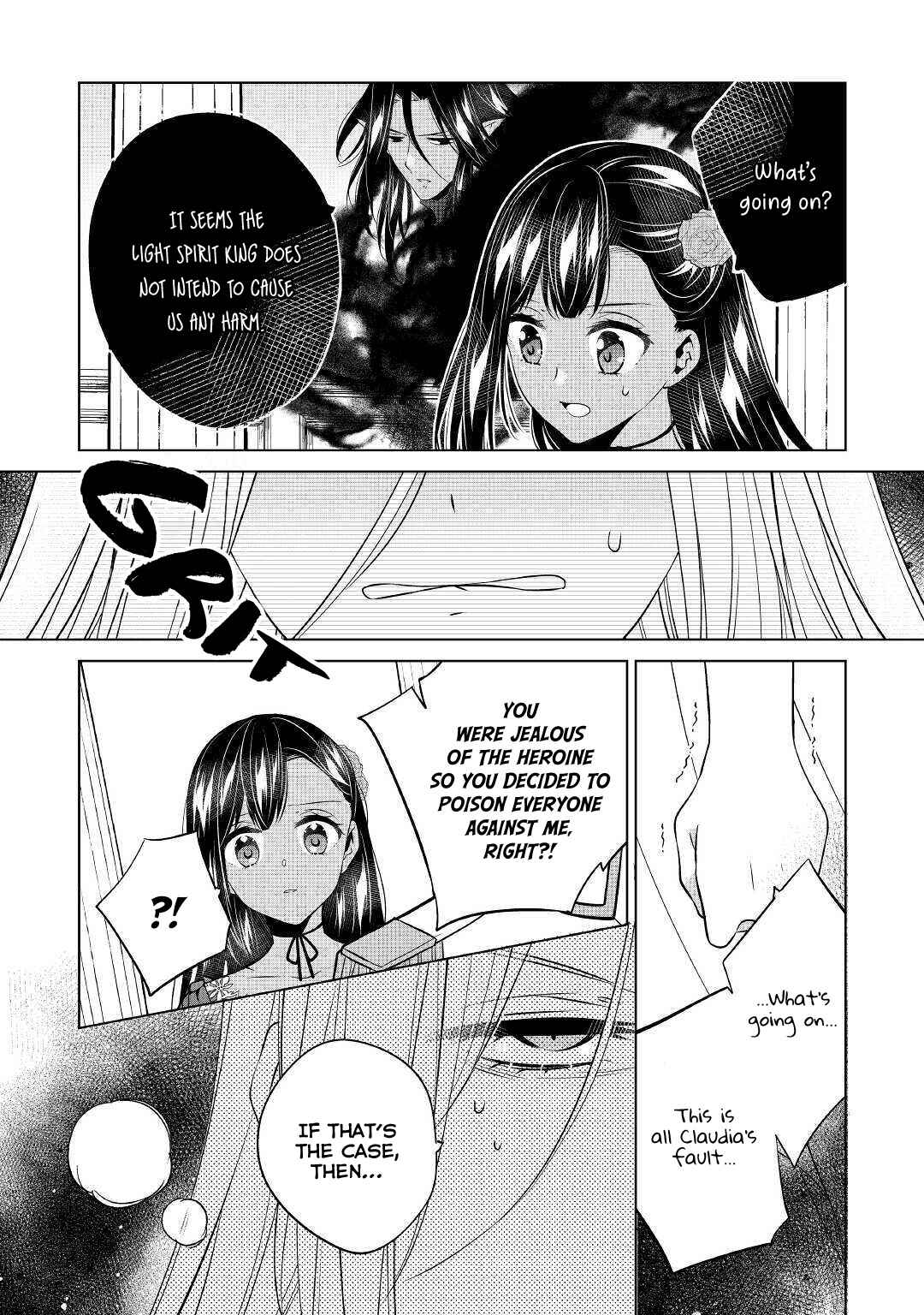 Page 7 Chapter 12.1 Im Not a Villainess!! Just Because I Can Control Darkness, Doesnt Mean Im a Villain