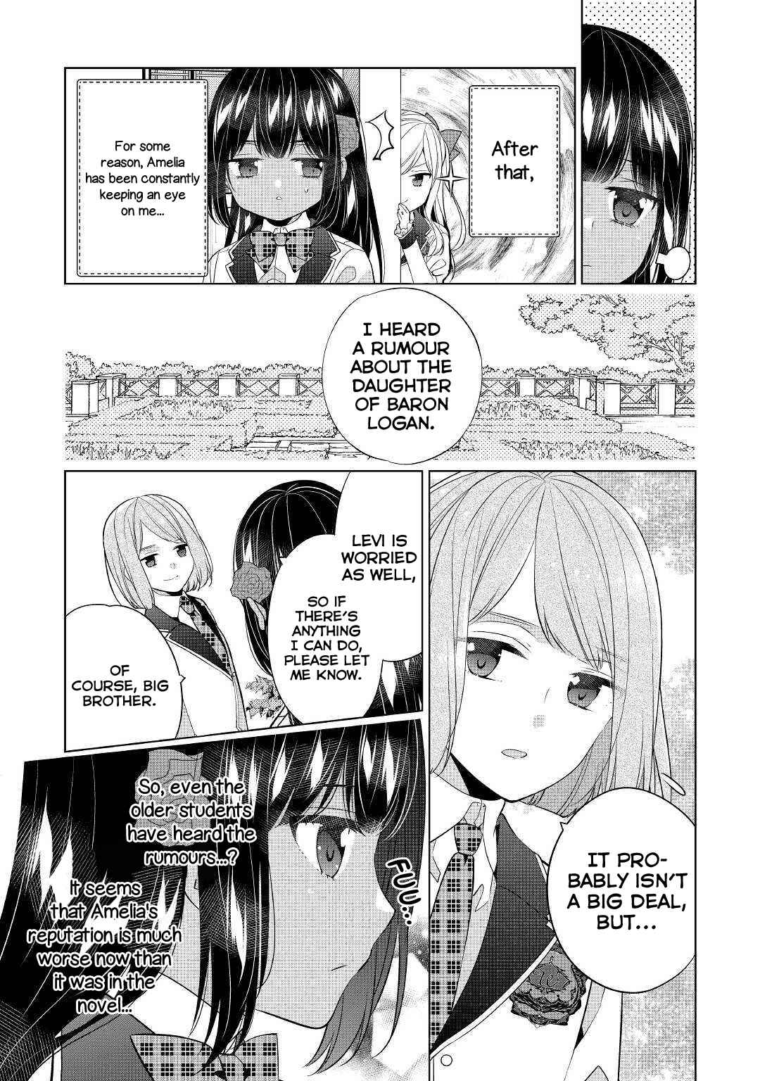 Page 19 Chapter 7 Im Not a Villainess!! Just Because I Can Control Darkness, Doesnt Mean Im a Villain