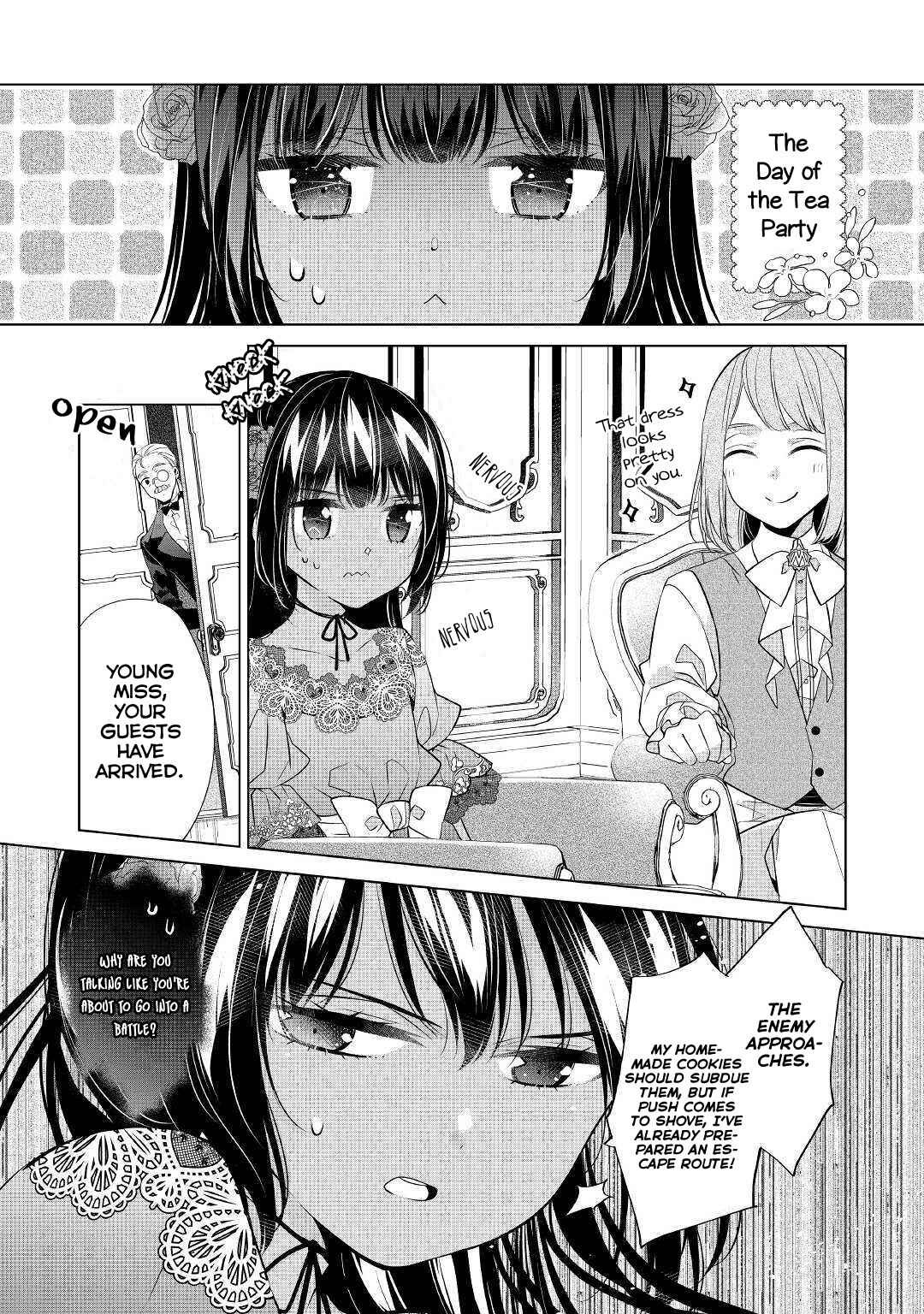 Page 1 Chapter 4 Im Not a Villainess!! Just Because I Can Control Darkness, Doesnt Mean Im a Villain