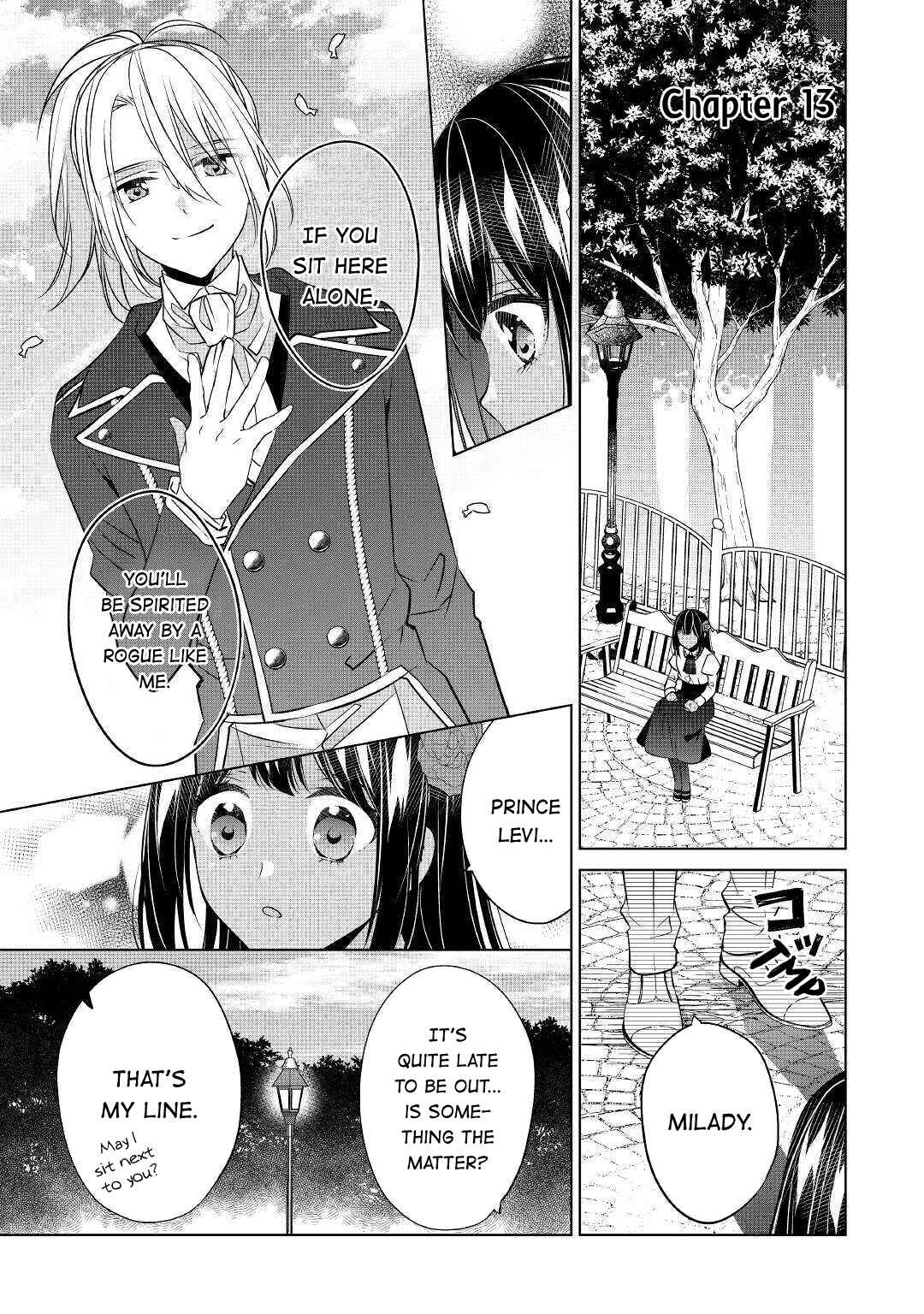 Page 1 Chapter 13 Im Not a Villainess!! Just Because I Can Control Darkness, Doesnt Mean Im a Villain