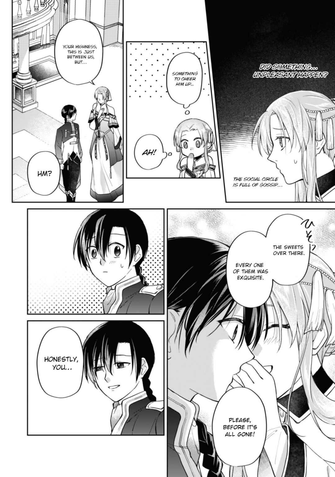 Page 20 Chapter 13.2 Majime Tennen-kei Reijou wa Toshishita Ouji no Omoi ni Kidzukanai