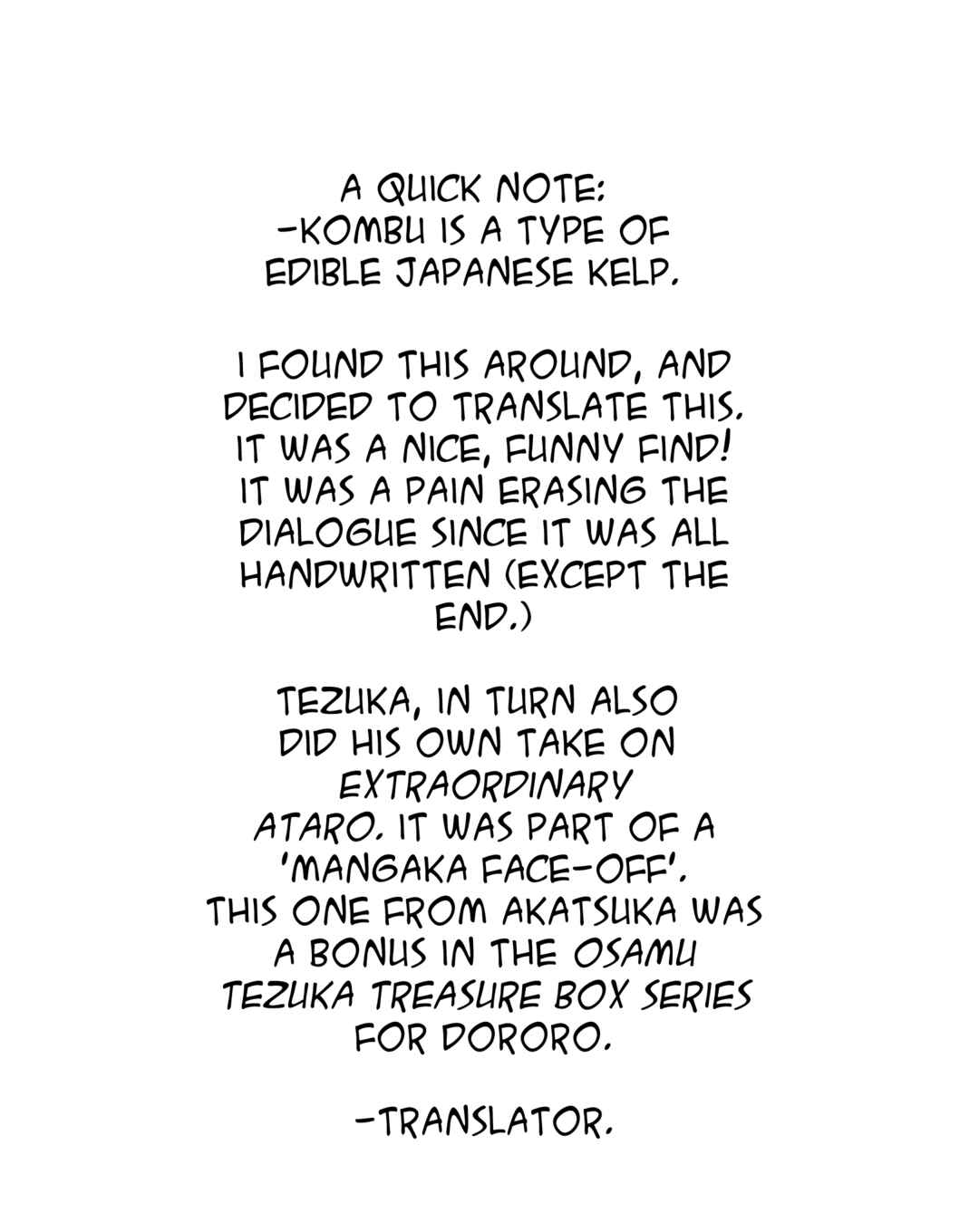 Page 2 Chapter Unknown_bb09 Dororo (AKATSUKA Fujio)
