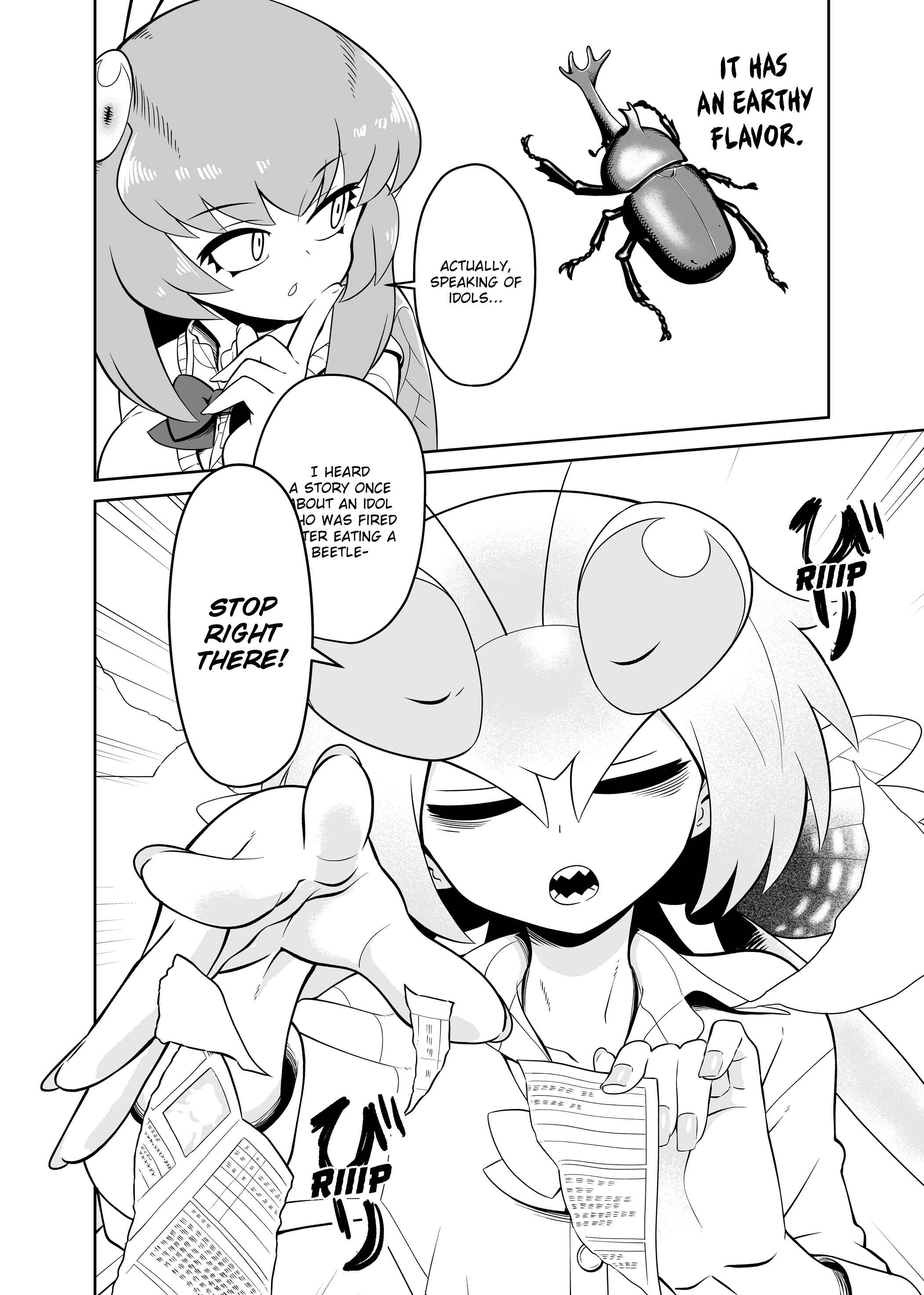 Page 4 Chapter 3 Carnivorous High School Mantis Akiyama