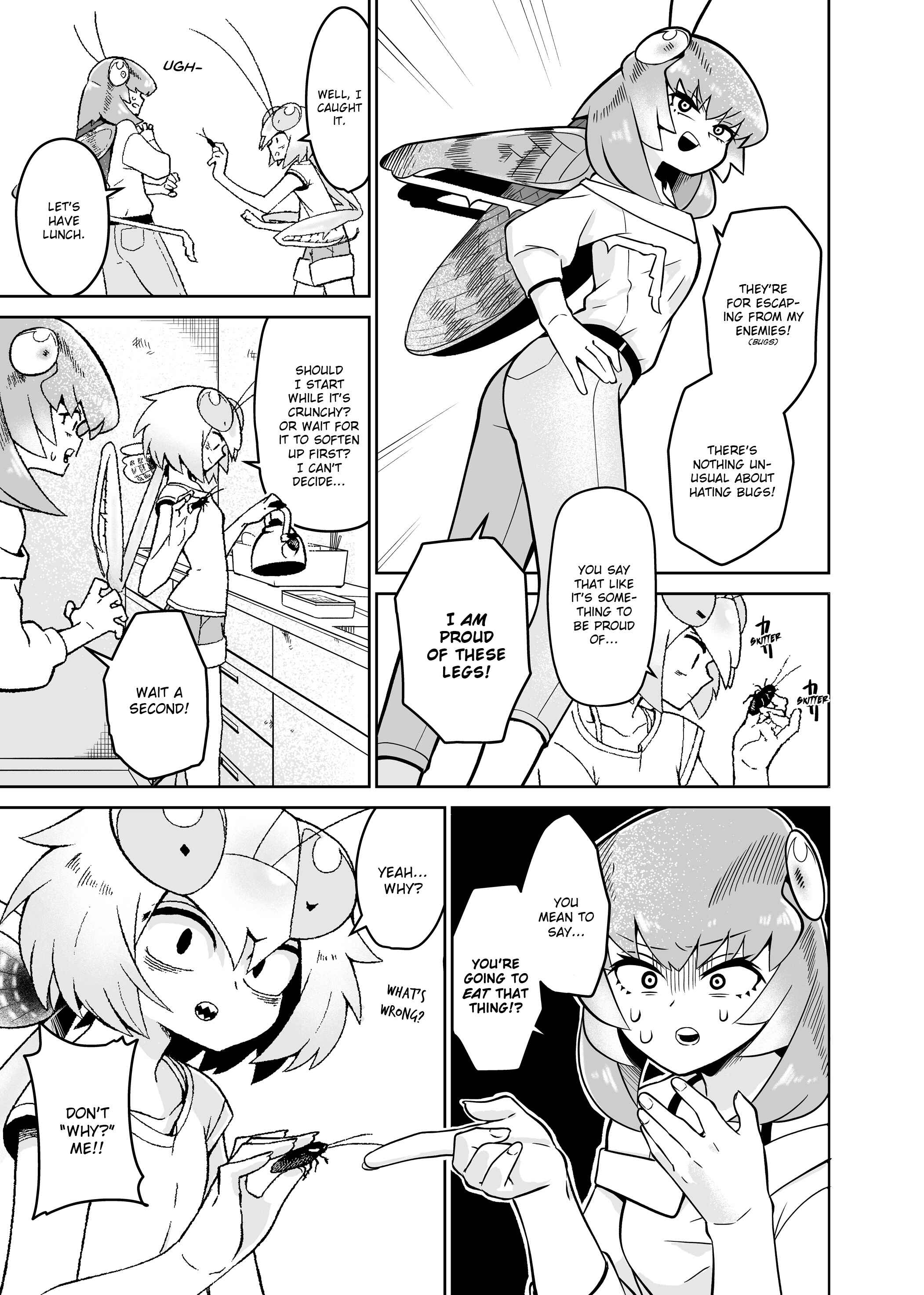 Page 3 Chapter 4 Carnivorous High School Mantis Akiyama
